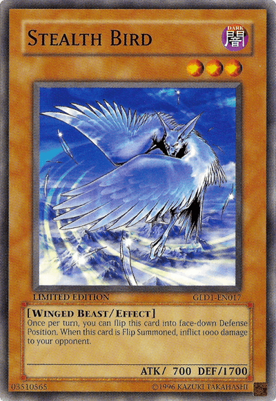 Stealth Bird [GLD1-EN017] Common - Doe's Cards