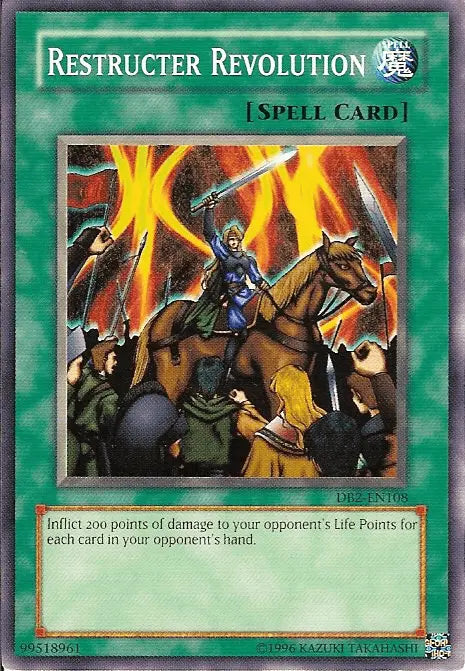 Restructer Revolution [DB2-EN108] Common - Doe's Cards