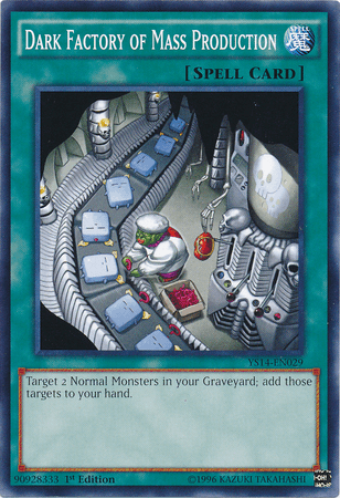 Dark Factory of Mass Production [YS14-EN029] Common - Doe's Cards