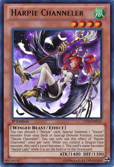 Harpie Channeler [LTGY-EN035] Ultra Rare - Doe's Cards
