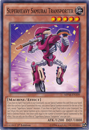 Superheavy Samurai Transporter [MP16-EN109] Common - Doe's Cards