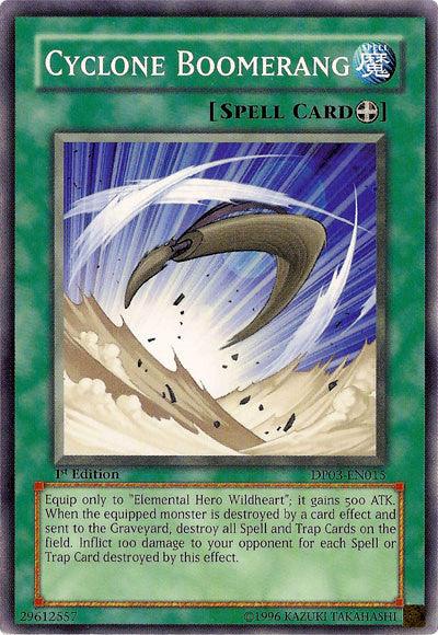 Cyclone Boomerang [DP03-EN015] Common - Doe's Cards