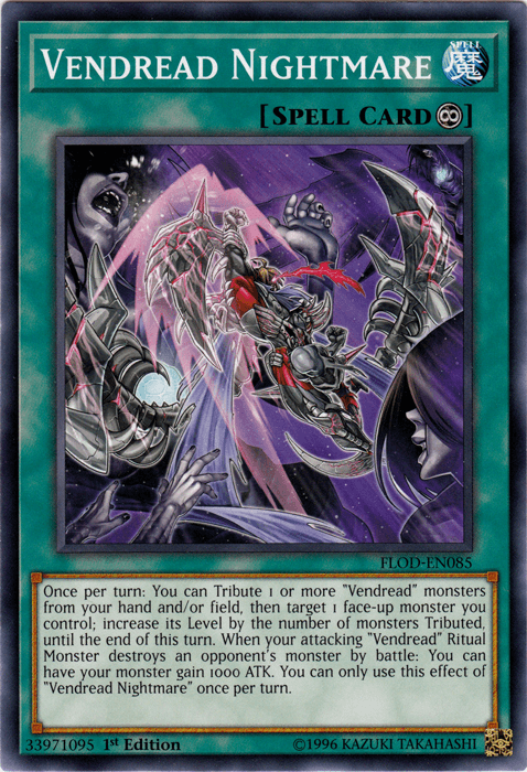 Vendread Nightmare [FLOD-EN085] Common - Doe's Cards