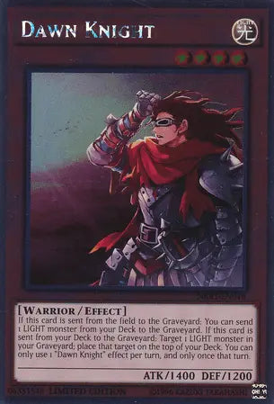 Dawn Knight [NKRT-EN016] Platinum Rare - Doe's Cards