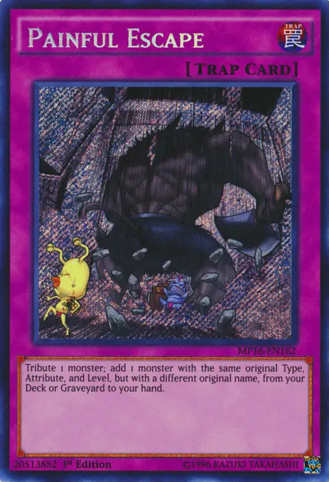 Painful Escape [MP16-EN162] Secret Rare - Doe's Cards
