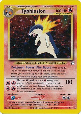 Typhlosion (18/111) [Neo Genesis Unlimited] - Doe's Cards