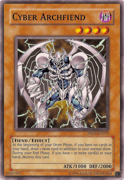 Cyber Archfiend [DR04-EN019] Common - Doe's Cards