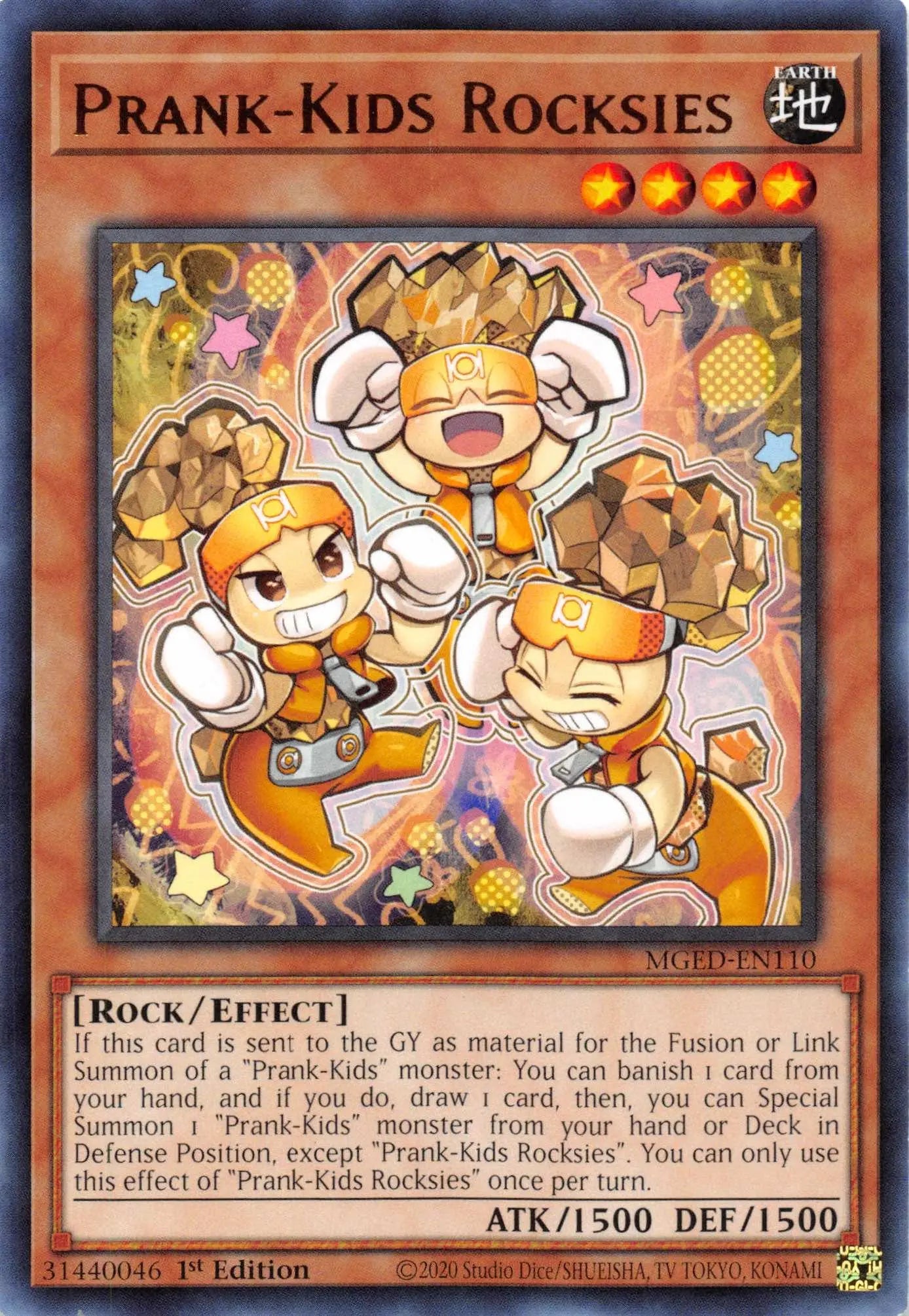 Prank-Kids Rocksies [MGED-EN110] Rare - Doe's Cards