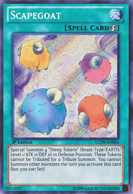 Scapegoat [LCJW-EN066] Secret Rare - Doe's Cards