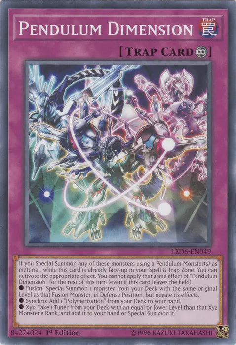 Pendulum Dimension [LED6-EN049] Common - Doe's Cards