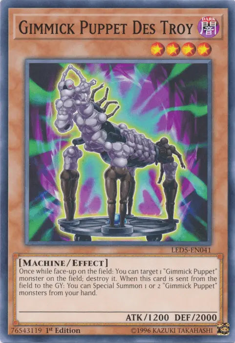 Gimmick Puppet Des Troy [LED5-EN041] Common - Doe's Cards