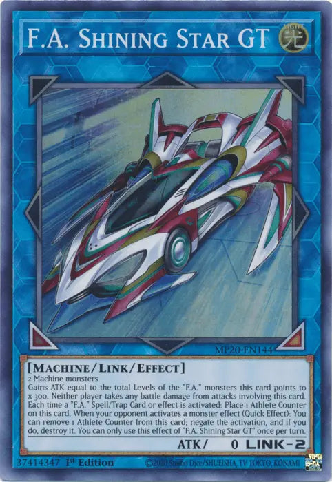 F.A. Shining Star GT [MP20-EN144] Super Rare - Doe's Cards