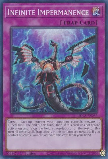 Infinite Impermanence [SDCS-EN036] Super Rare - Doe's Cards