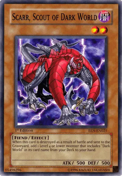 Scarr, Scout of Dark World [EEN-EN025] Common - Doe's Cards