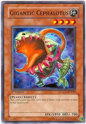 Gigantic Cephalotus [CSOC-EN025] Common - Doe's Cards