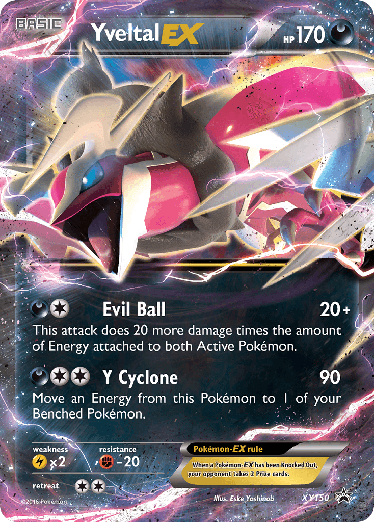 Yveltal EX (XY150) [XY: Black Star Promos] - Doe's Cards