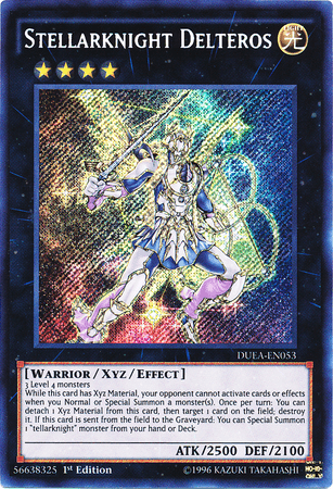 Stellarknight Delteros [DUEA-EN053] Secret Rare - Doe's Cards