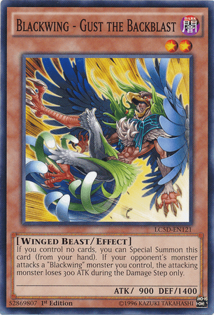 Blackwing - Gust the Backblast [LC5D-EN121] Common - Doe's Cards