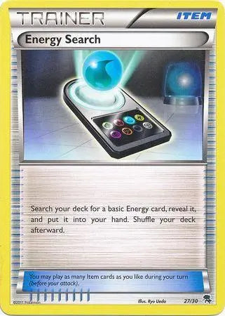 Energy Search (27/30) [Black & White: Trainer Kit] - Doe's Cards