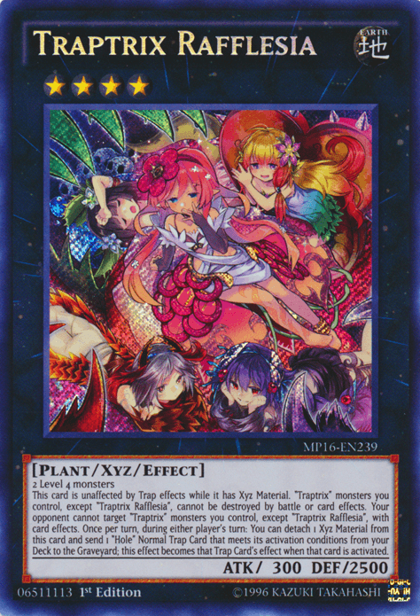 Traptrix Rafflesia [MP16-EN239] Secret Rare - Doe's Cards