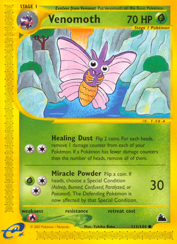 Venomoth (111/144) [Skyridge] - Doe's Cards