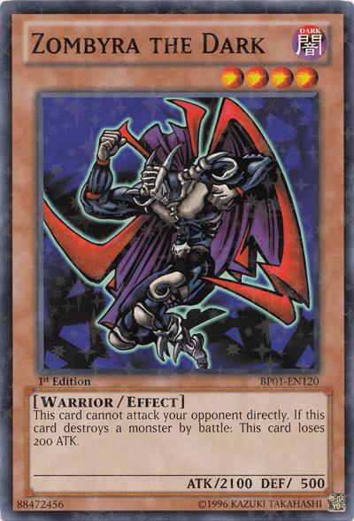 Zombyra the Dark [BP01-EN120] Starfoil Rare - Doe's Cards