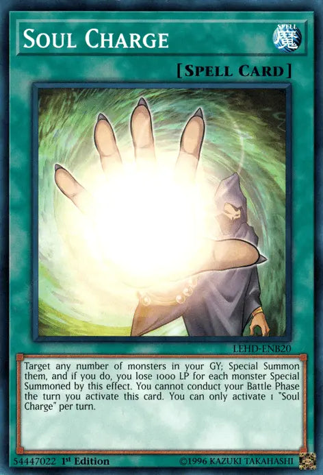 Soul Charge [LEHD-ENB20] Common - Doe's Cards