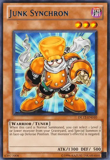 Junk Synchron (Blue) [DL12-EN010] Rare - Doe's Cards