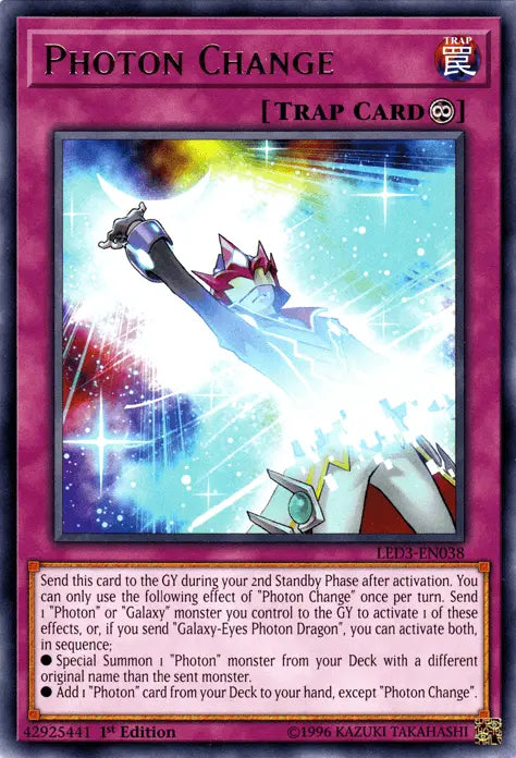 Photon Change [LED3-EN038] Rare - Doe's Cards