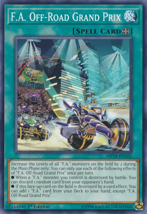F.A. Off-Road Grand Prix [MP18-EN161] Common - Doe's Cards