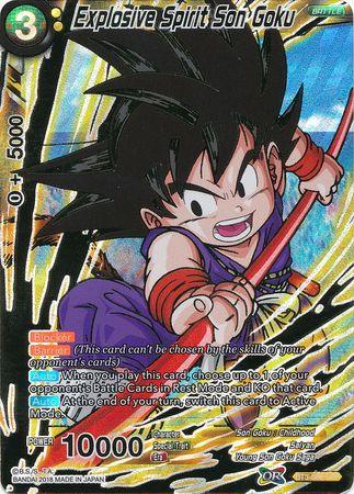 Explosive Spirit Son Goku (SPR) (BT3-088) [Cross Worlds] - Doe's Cards