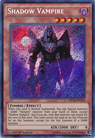 Shadow Vampire [MP14-EN152] Secret Rare - Doe's Cards