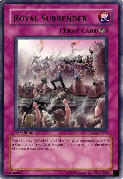 Royal Surrender [TLM-EN059] Rare - Doe's Cards