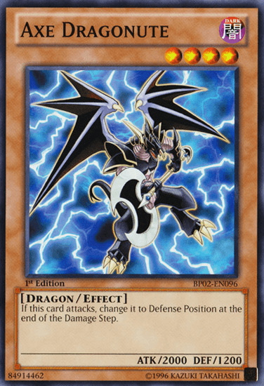 Axe Dragonute [BP02-EN096] Mosaic Rare - Doe's Cards