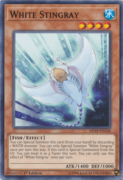 White Stingray [MP19-EN148] Common - Doe's Cards