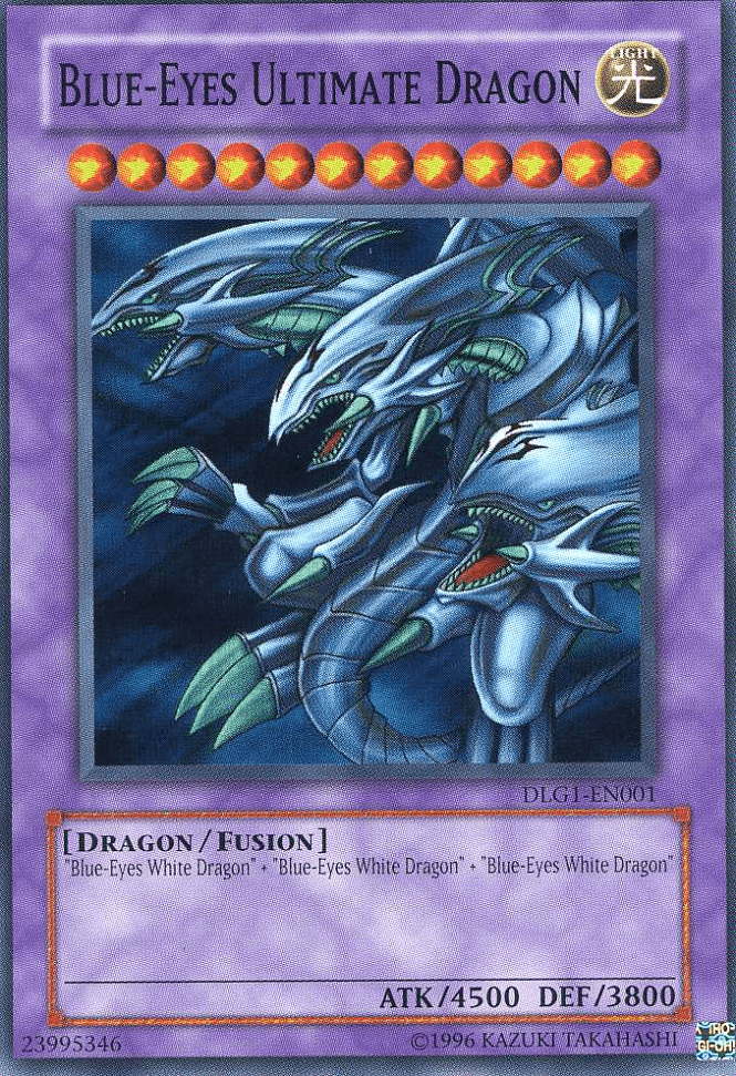 Blue-Eyes Ultimate Dragon [DLG1-EN001] Super Rare - Doe's Cards