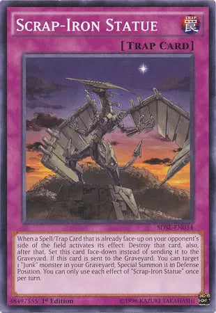 Scrap-Iron Statue [SDSE-EN034] Common - Doe's Cards