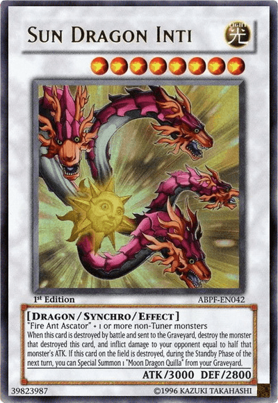 Sun Dragon Inti [ABPF-EN042] Ultra Rare - Doe's Cards