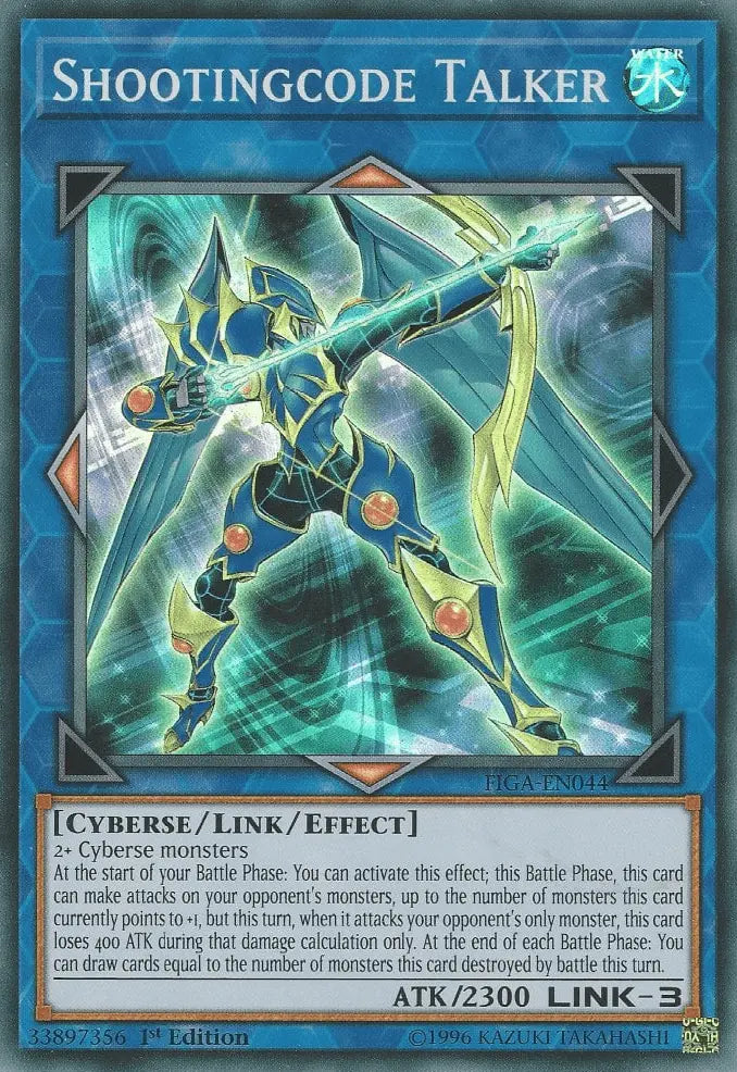 Shootingcode Talker [FIGA-EN044] Super Rare - Doe's Cards