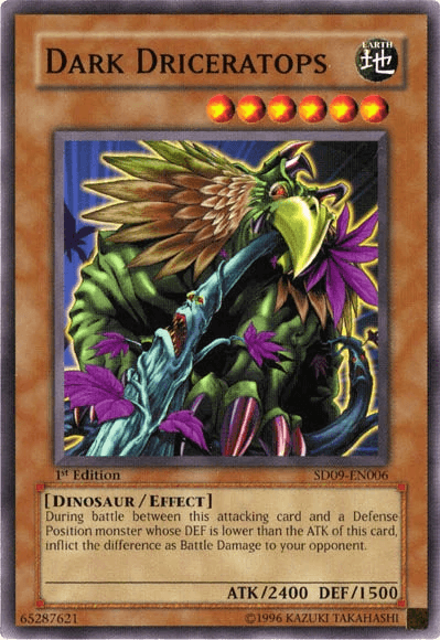 Dark Driceratops [SD09-EN006] Common - Doe's Cards