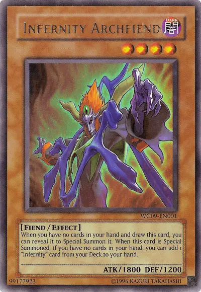 Infernity Archfiend [WC09-EN001] Ultra Rare - Doe's Cards