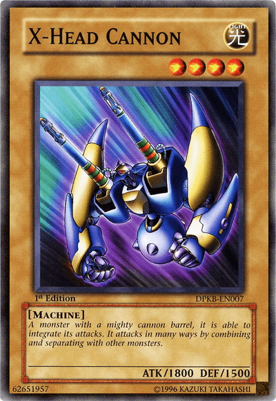 X-Head Cannon [DPKB-EN007] Common - Doe's Cards