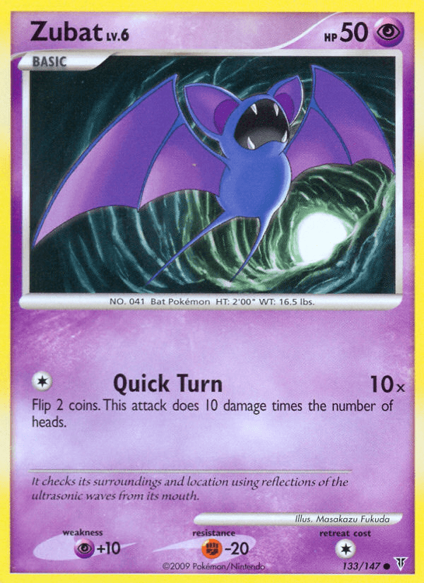 Zubat (133/147) [Platinum: Supreme Victors] - Doe's Cards