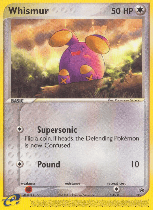 Whismur (019) [Nintendo: Black Star Promos] - Doe's Cards