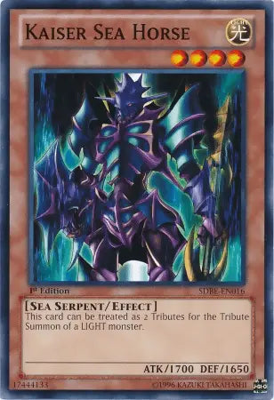 Kaiser Sea Horse [SDBE-EN016] Common - Doe's Cards