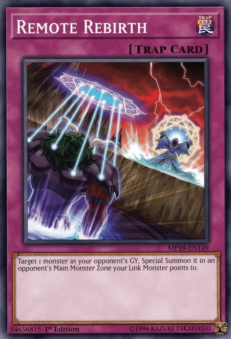 Remote Rebirth [MP18-EN149] Common - Doe's Cards