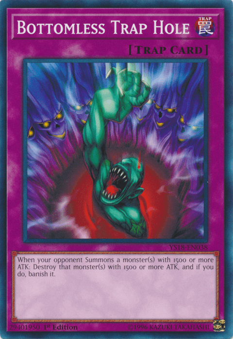 Bottomless Trap Hole [YS18-EN038] Common - Doe's Cards