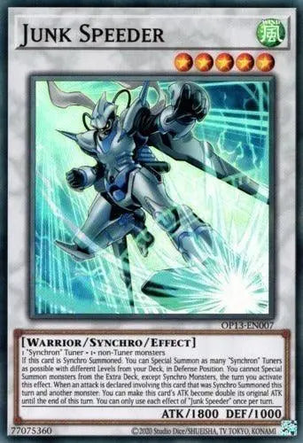 Junk Speeder [OP13-EN007] Super Rare - Doe's Cards