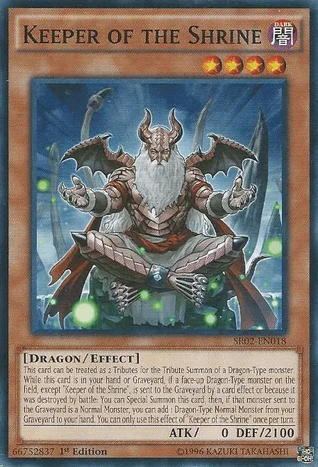 Keeper of the Shrine [SR02-EN018] Common - Doe's Cards