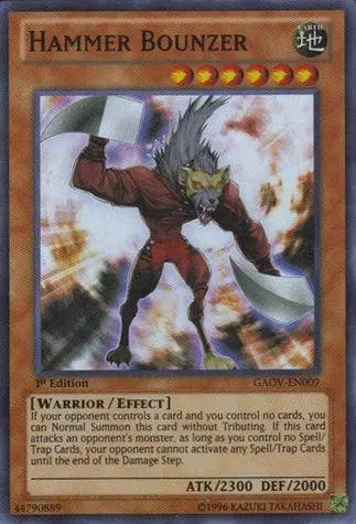 Hammer Bounzer [GAOV-EN009] Super Rare - Doe's Cards